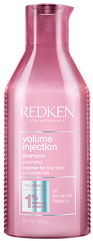 Шампунь для объёма и плотности волос - Redken Volume Injection Shampoo